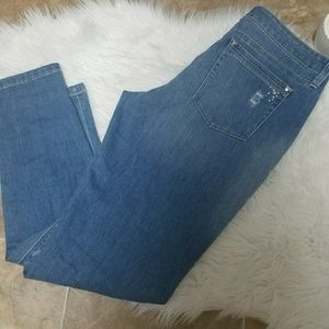 White house black market girlfriend jeans